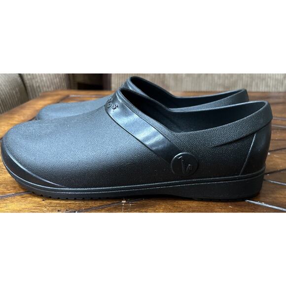 BLOOs Slip Resistant Clogs Black Rubber Unisex Women’s 10 Men’s 9 - Picture 6 of 7